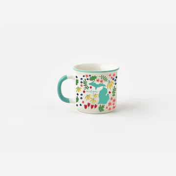 Michigan Porcelain Mug 180 Degrees