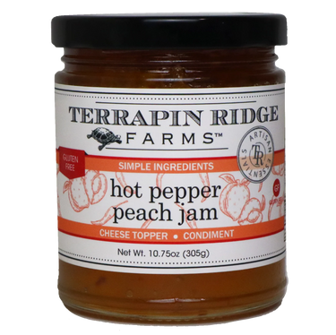 Hot Pepper Peach Jam Terrapin Ridge Farms
