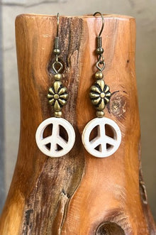 Mirabella Peace Earrings- Dylan Jewelry