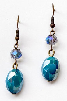 Small Carolina Earring-turquoise- Dylan Jewelry