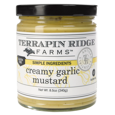 Creamy Garlic Mustard Terrapin Ridge Farms