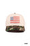 Star Floral American Flag Hat Camo -Zenana