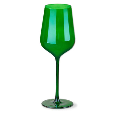 Celebration All Purpose Wine Glass Green- Tag