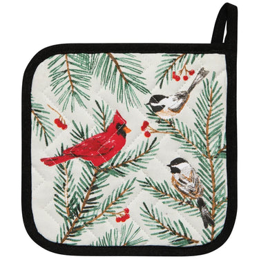 Birds & Boughs Christmas Potholder Danica
