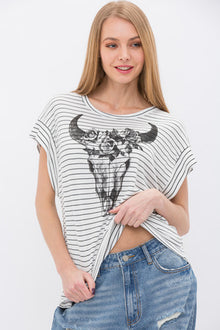 Bully Short Sleeve Top- Vocal