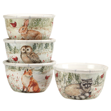 Winter's Walk Ice Cream Bowl Certified International