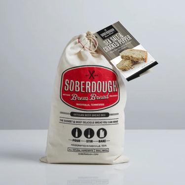 Sea Salt & Crack Pepper Soberdough Brew Bread