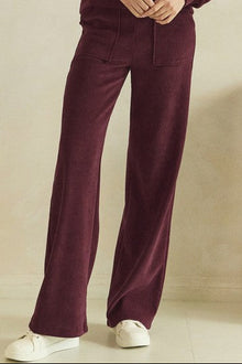 Plumly Comfy Pants Plum - Yelete