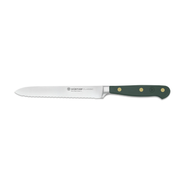 Classic Fresh Rosemary 5" Serrated Utility Knife- Wusthof