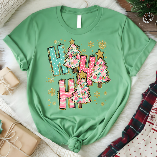 HoHoHo Tree Graphic Tee