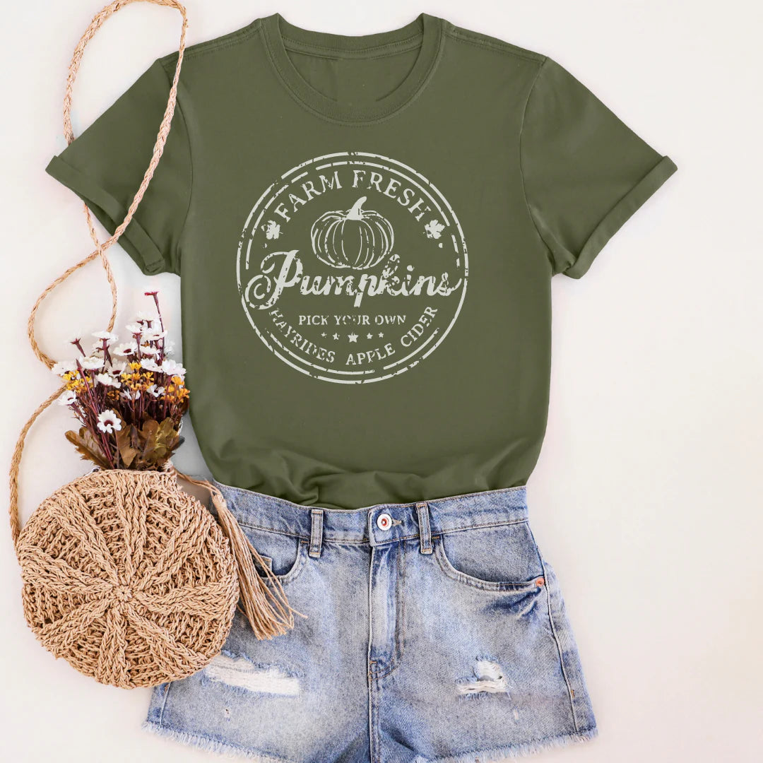 Farm Fresh Pumpkins Graphic Tee (IN STORE)