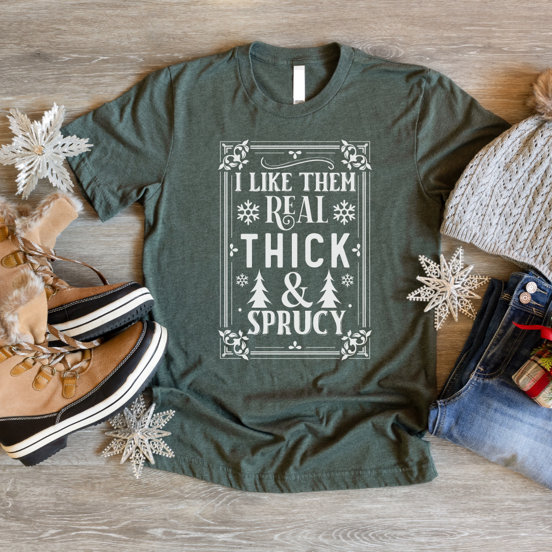 Thick and Sprucy Graphic Tee