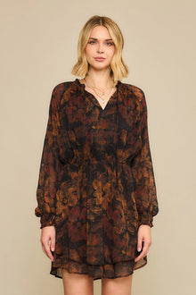 Vicky Long Sleeve Dress Black - Cozy