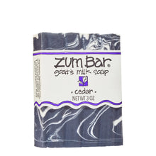 Cedar Zum Bar Goat's Milk Soap- Zum