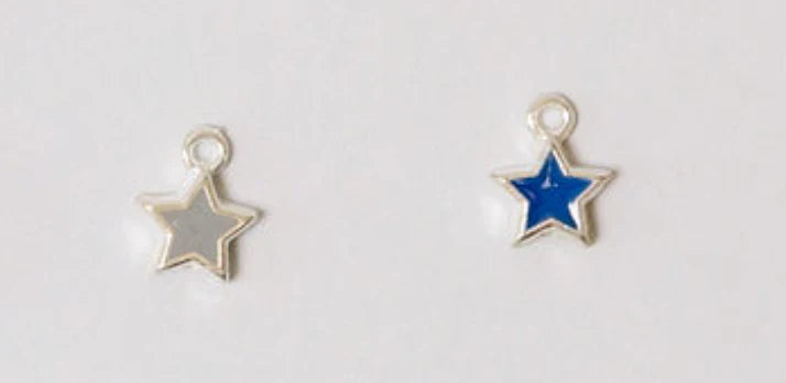 GAME DAY CHARM-BLUE STAR