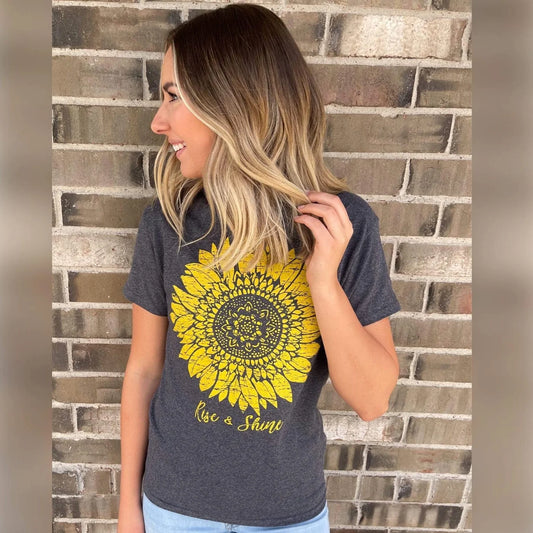 Sunflower Rise & Shine Soft Graphic Tee IN STORE